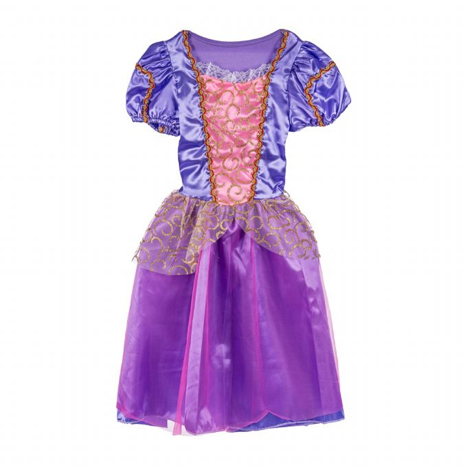 Rapunzel kjole 4-7 r version 2