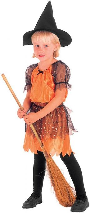 Orange witch costume 104 cm version 1
