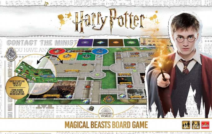 Harry Potter Magic Beasts brdspel version 1