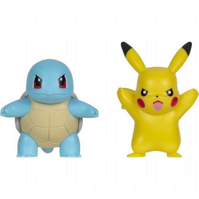 Se Pokémon - Battle Figurer - Pikachu Og Squirtle hos Eurotoys