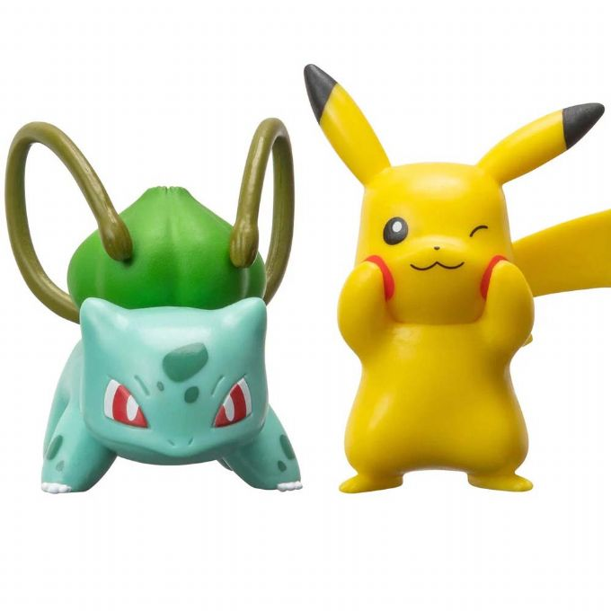 Se Pokémon - Battle Figurer - Pikachu Og Bulbasaur hos Eurotoys