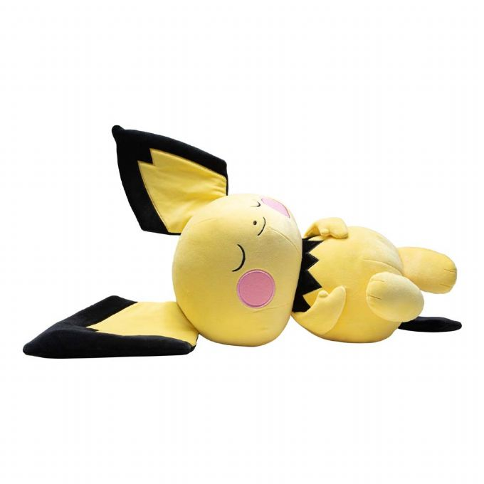 Se Pokemon Sleeping Pichu Bamse 45cm hos Eurotoys