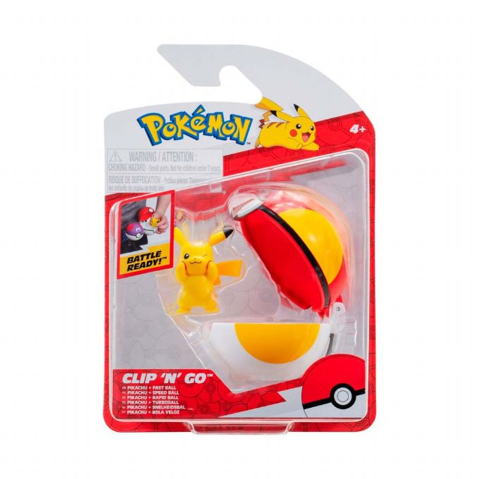 Pokemon Clip N Go Pikachu version 2