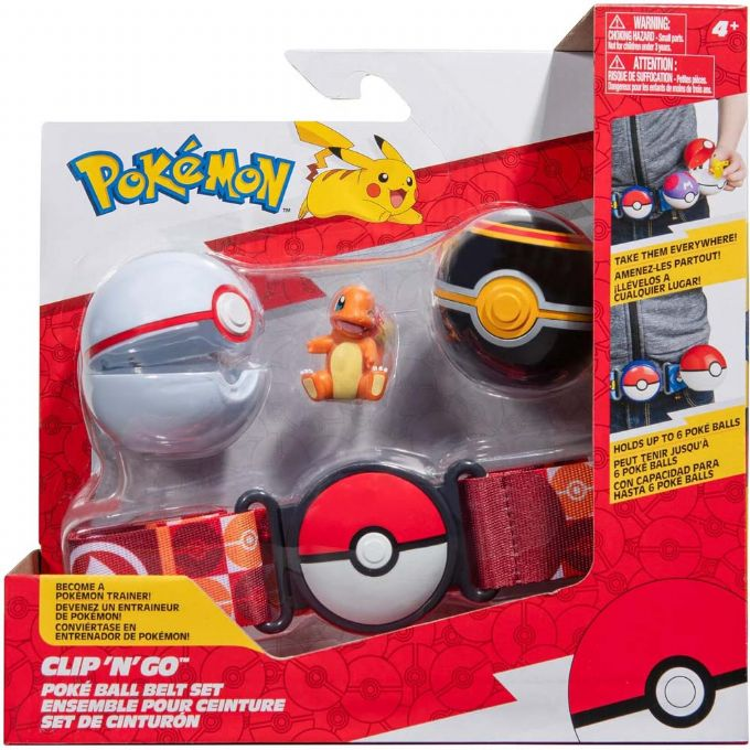  Pokemon Trainer Blte med bollar och figur version 2