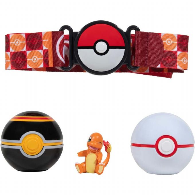 Pokemon Trainer Belt palloilla ja figuurilla (Pokémon 3163)