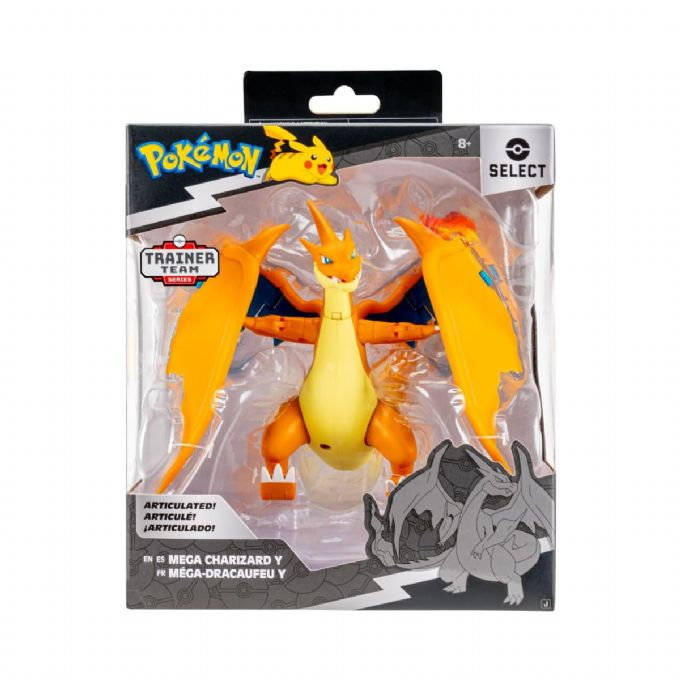 Pokémon Super-Artic Charizard Y Figur version 2