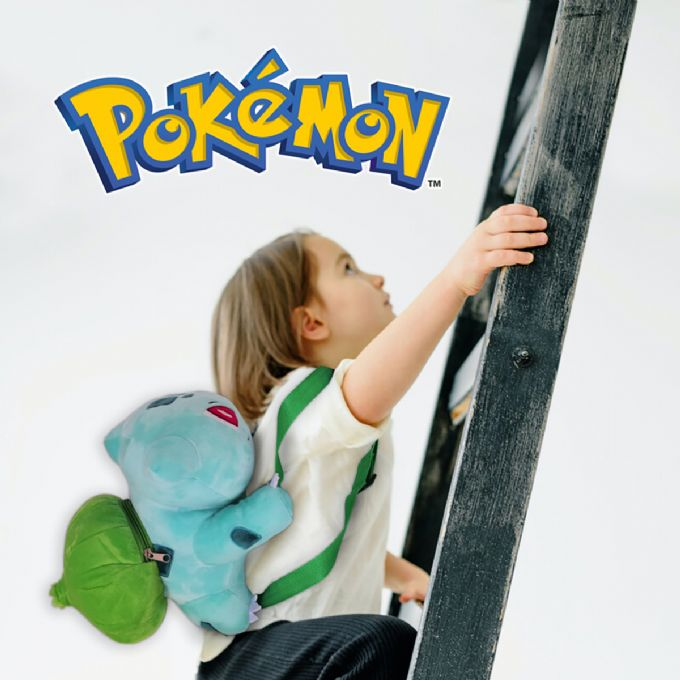 Bulbasaur Bamse Rygs�k 30 cm version 4