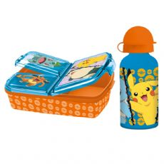 Pokemon Lunch Box and Aluminum Water Bottle Set