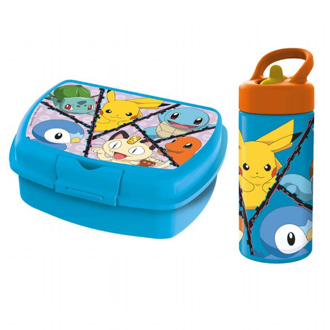 Pokemon Lunch Box and Water Bottle Set version 1