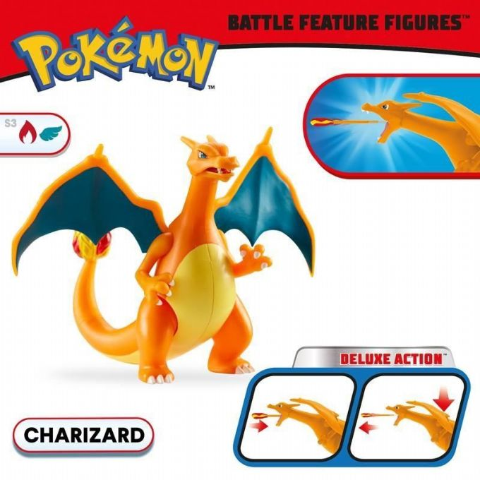 Pokemon Battle Feature Figurer Charizard version 3