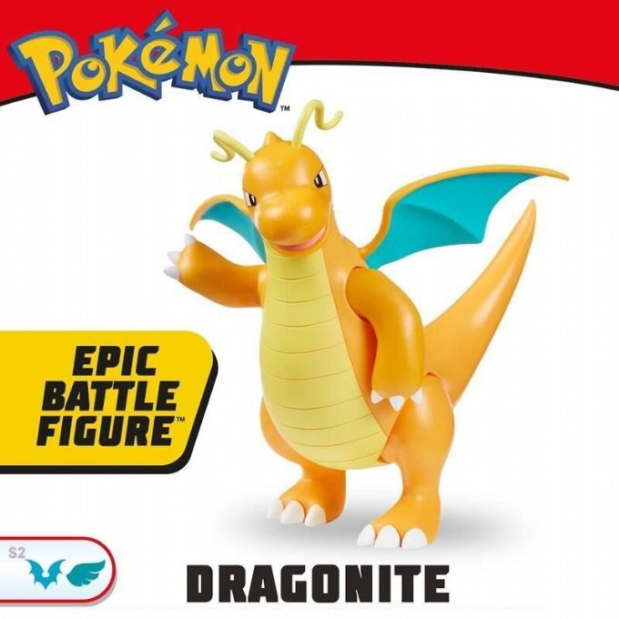 Pokemon Dragonite Figur version 3