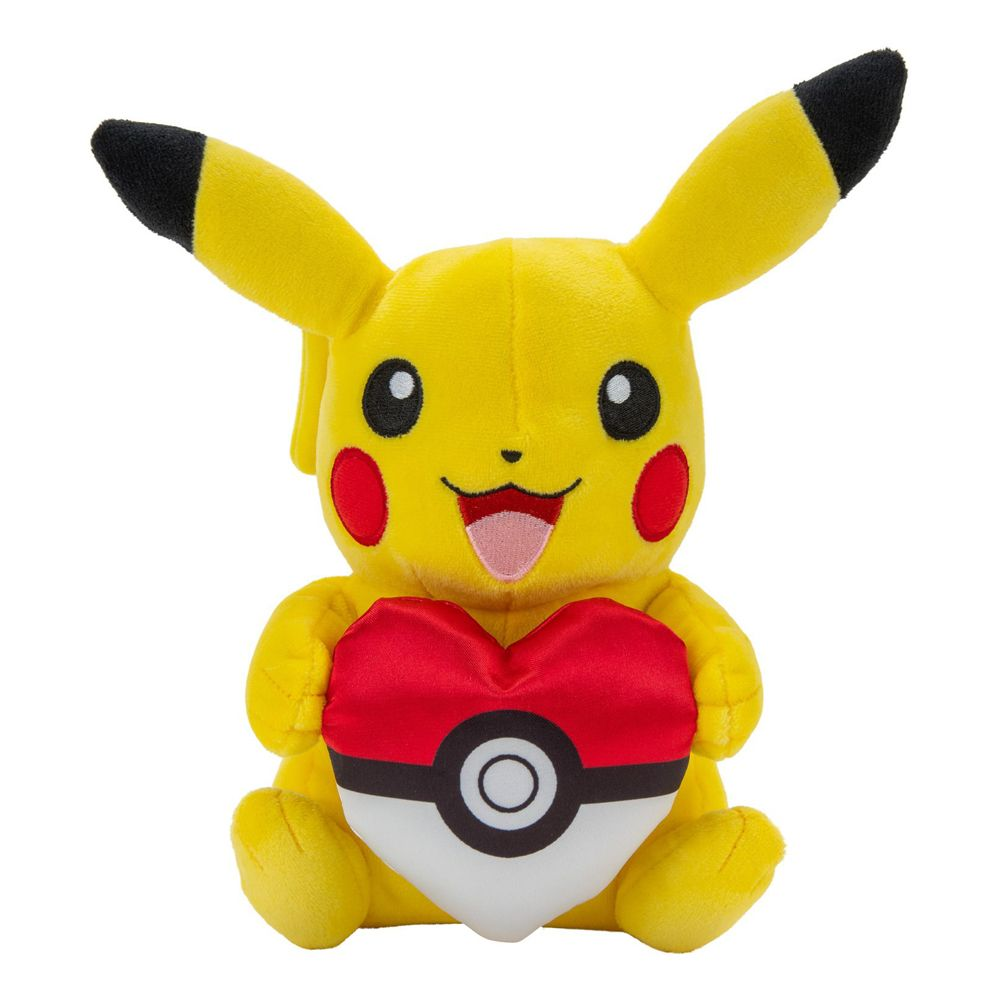 Pokemon Pikachu Heart Bamse 20cm