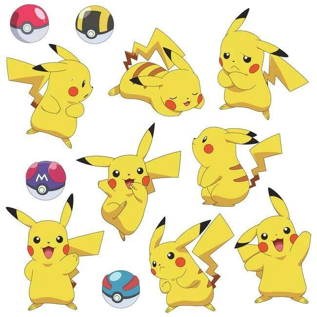 Pokemon wall stickers version 2