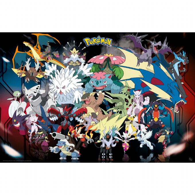 Pokemon-plakat 91,5x61 cm version 1