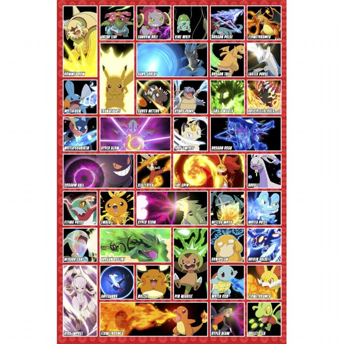 Pokemon Plakat 91,5x61 cm version 1