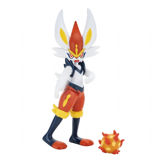 Pokemon Cinderace Figur version 1