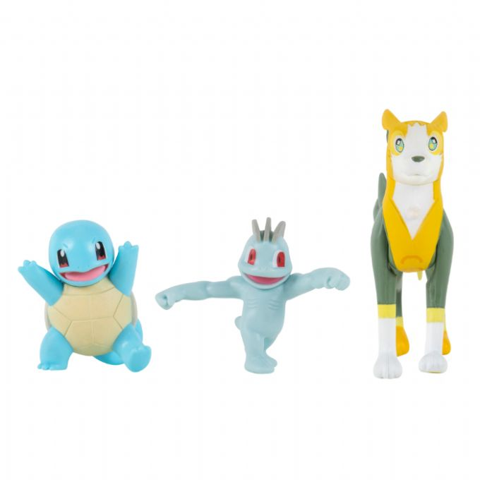 Pokemon Battle Figuurie 3 pack Squirtle version 1