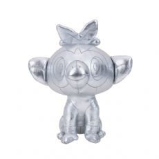 Pokemon Grookey Silver Teddy