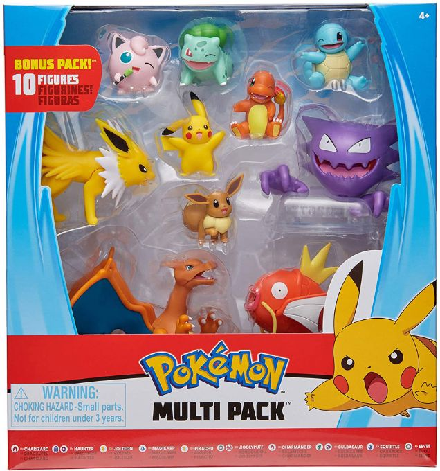Pokemon Battle Figure Deluxe 10 pack version 2