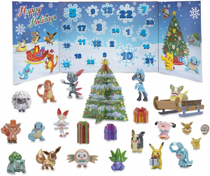 Pokemon Weihnachtskalender 202 Pokemon Paketkalender 370107 Shop