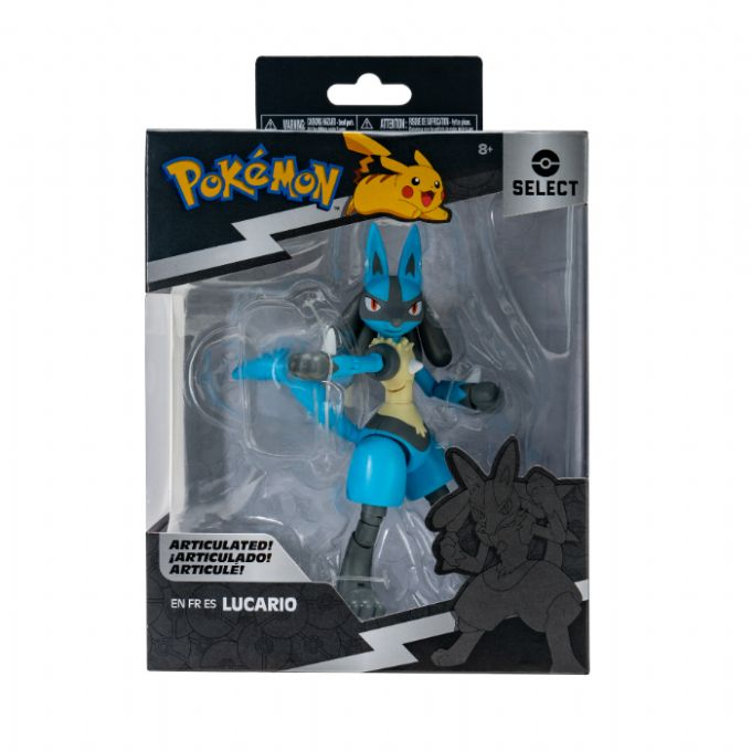 Pokemon Articulated Lucario Figur  version 2