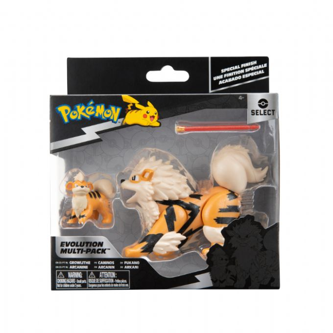 Pokemon Evolution Arcanine 2 Pack Pokemon Select Figurer 439127 Shop