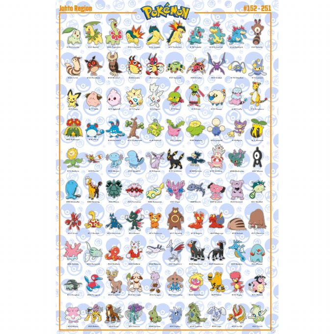 Pokemon plakat 91x61 cm version 1