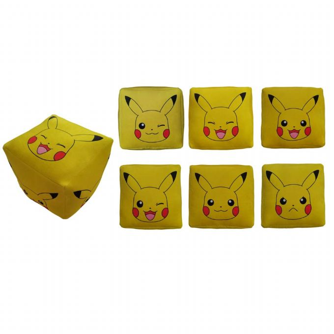 Pokemon Pikachu Cube Cushion 25x25cm version 2