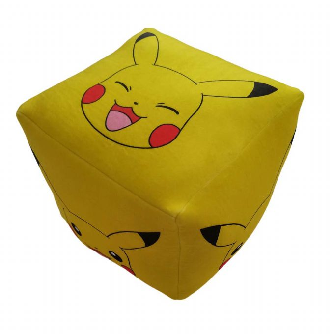 Billede af Pokemon Pikachu Cube Pude 25x25cm