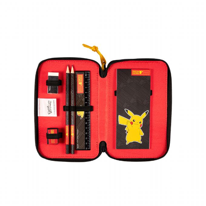Pokemon Large pencil case with contents version 3