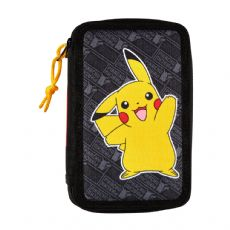 Pokemon Large pencil case with contents