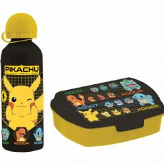 Pikachu lunch box and water bottle set