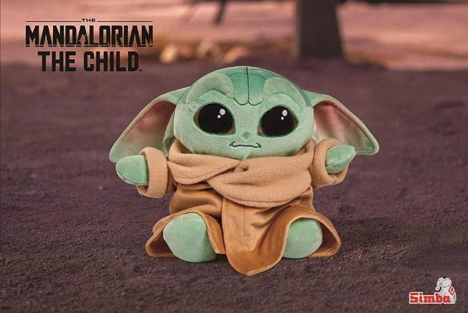 Baby Yoda Mandalorian bamse 25cm version 3