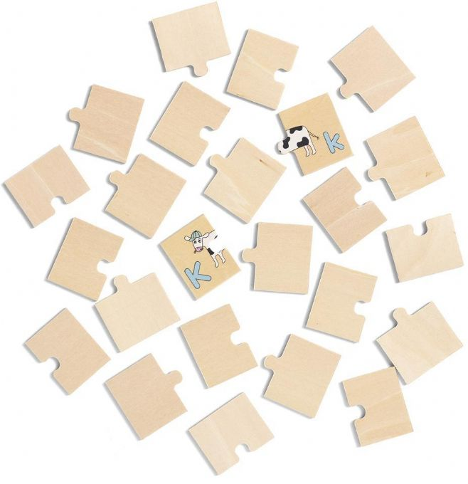 Letter Puzzle / Memory Game, 6 version 3