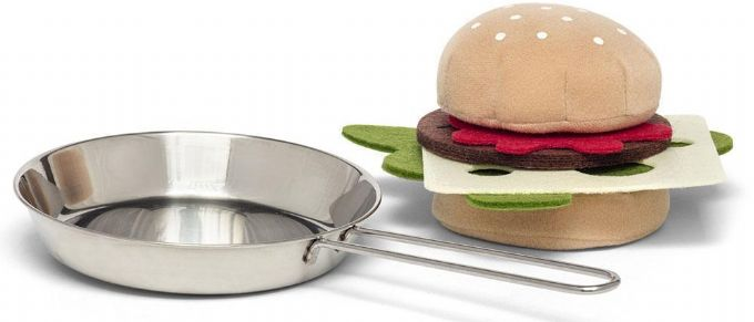 Hamburger med stekepanne version 1