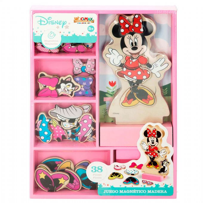 Disney Minnie -puinen pukusetti magneetilla version 1