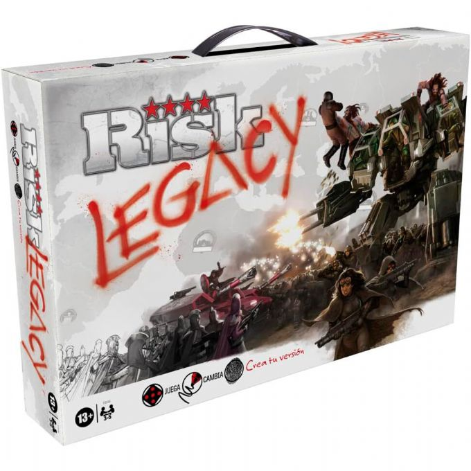 Spanish Risk Legacy brætspil version 1