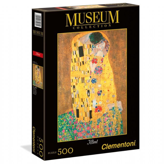 Gustav Klimtin Suudelma -palapeli version 1