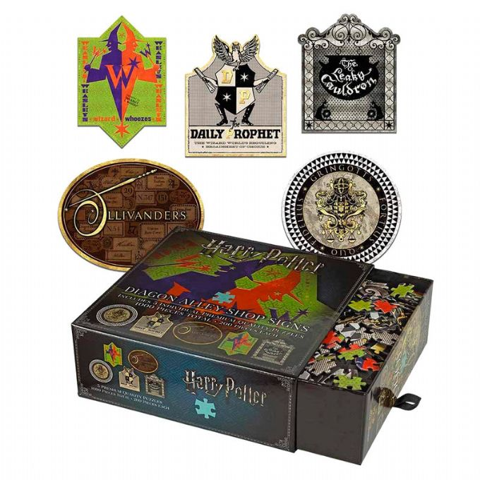 Harry Potter Diagon Alley Shop Signs pus version 1